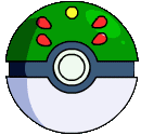 Dies ist ein Freundesball. Pokémon, die mit diesem Ball gefangen werden, haben eine höhere Zuneigung zu ihrem Trainer.