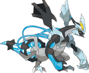 Dies ist das neue Pokémon "Schwarzes Kyurem", welches erstmals in Pokémon Schwarz 2/Weiß 2 enthalten sein wird.