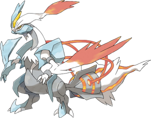 Dies ist das neue Pokémon "Weißes Kyurem", welches erstmals in Pokémon Schwarz 2/Weiß 2 enthalten sein wird.